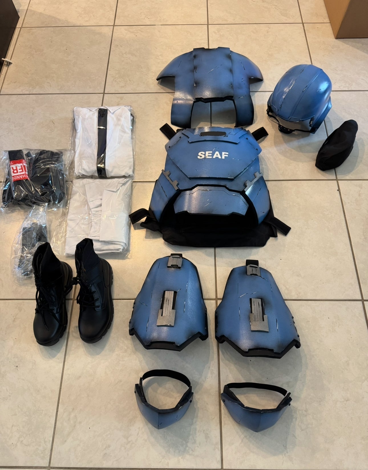 Helldiver 2 SEAF Armor Set